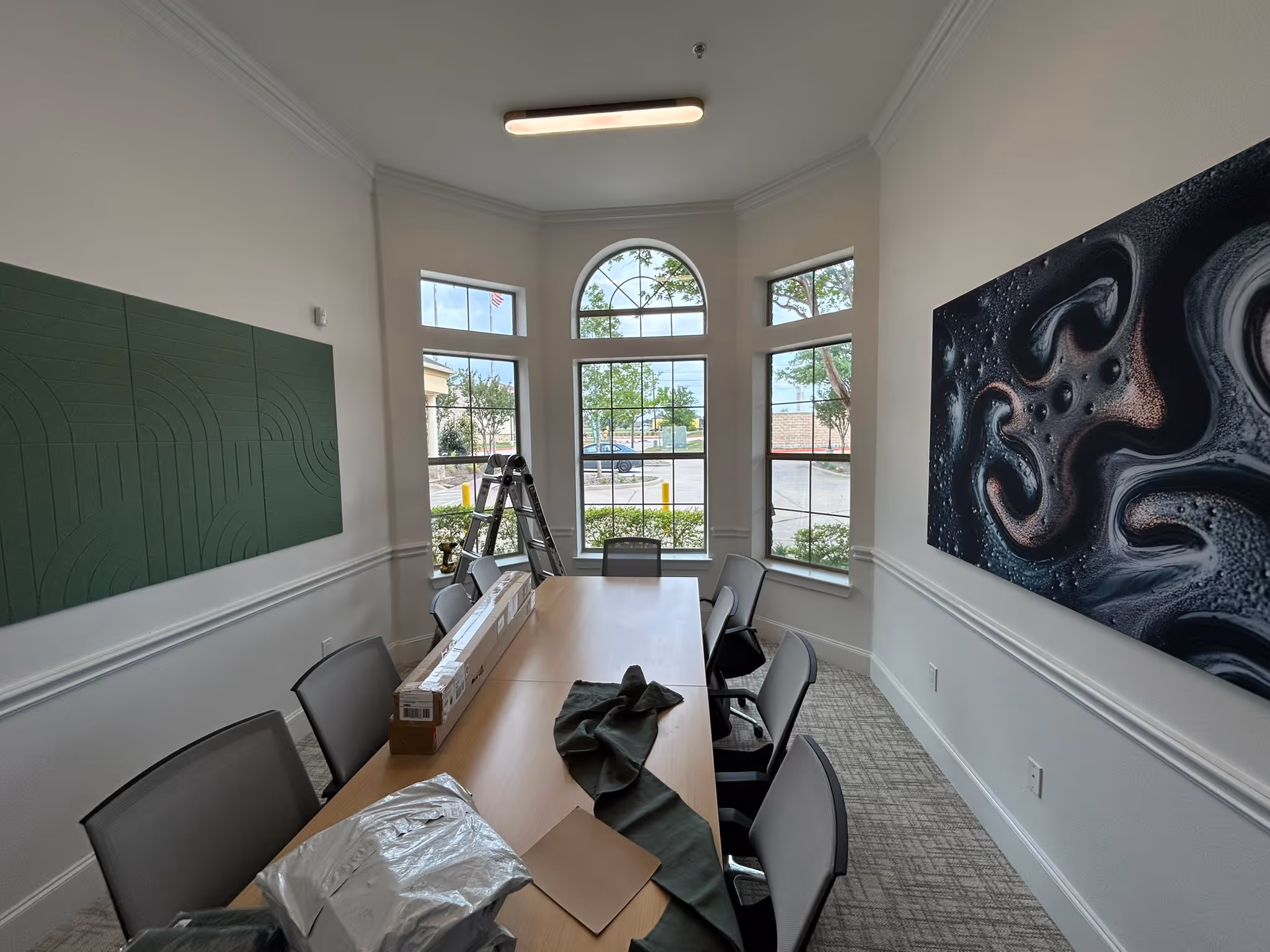 Commercial Wall Install