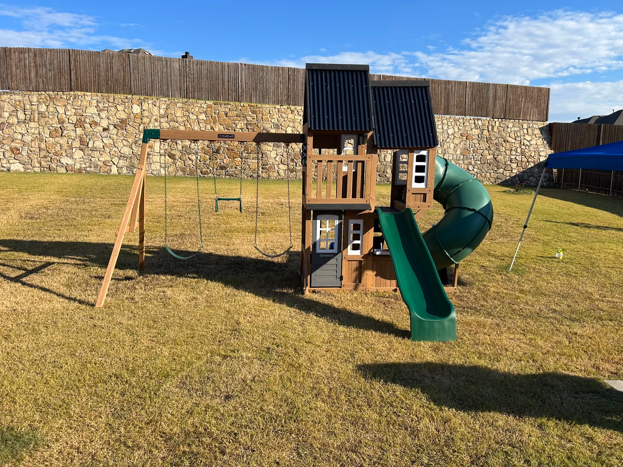 Outdoor Cedar Playset by A-Breasy